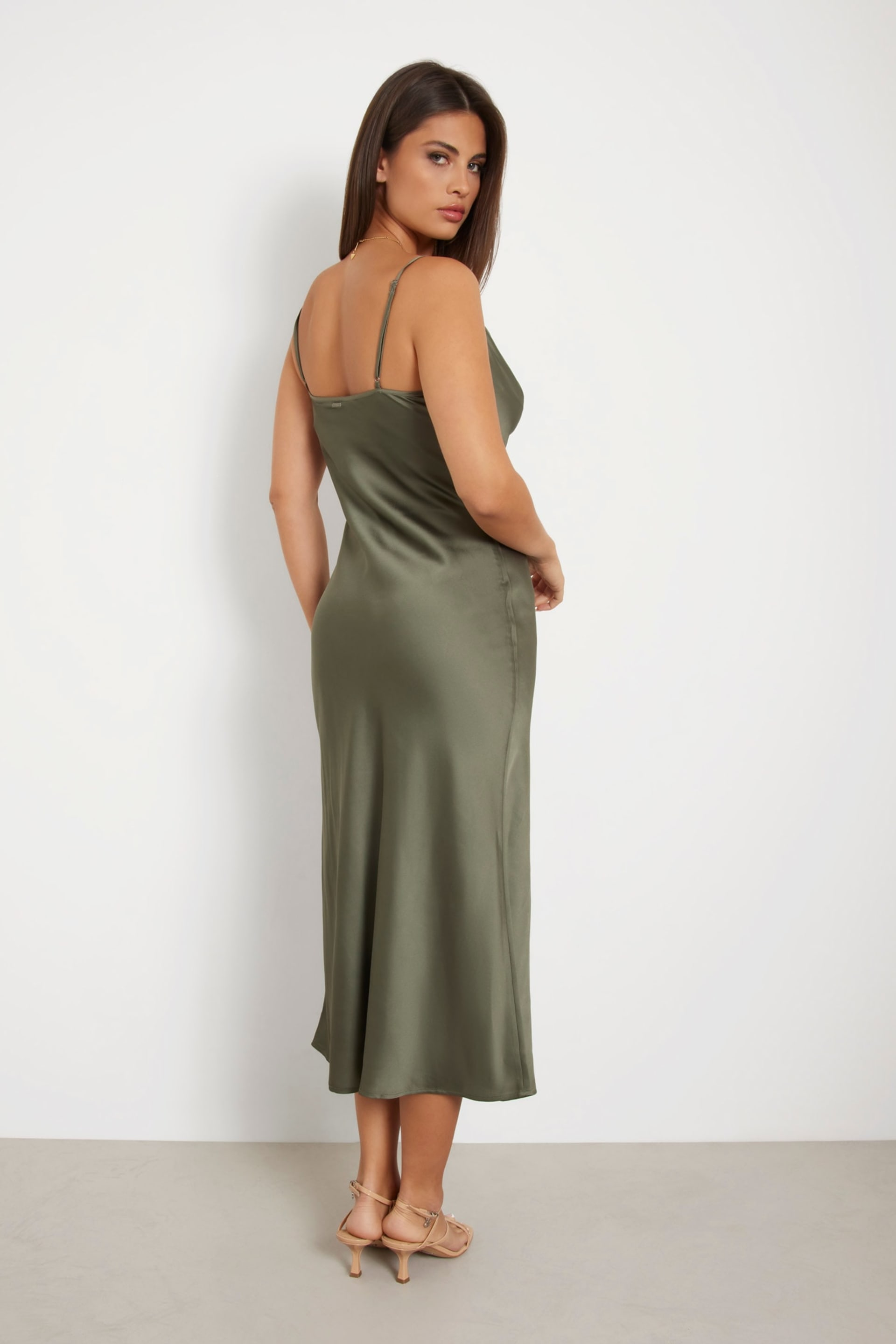 Satin Slip Dress — gallery image